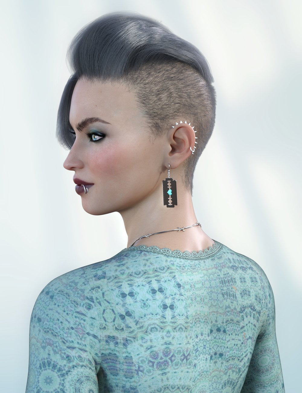 Makenna Hair for Genesis 8 Females