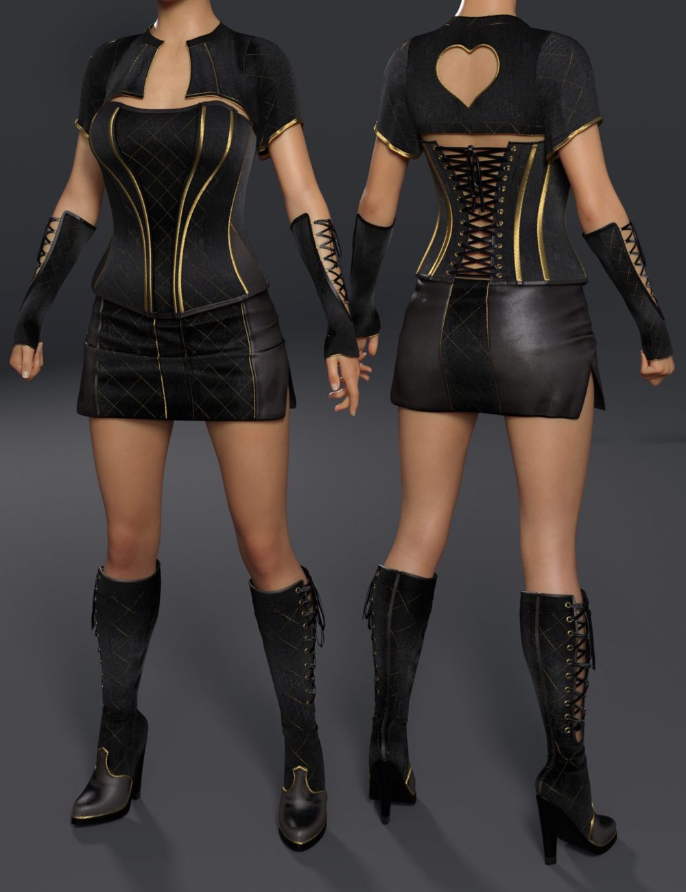 Mellie Outfit for Genesis 8 Female(s)