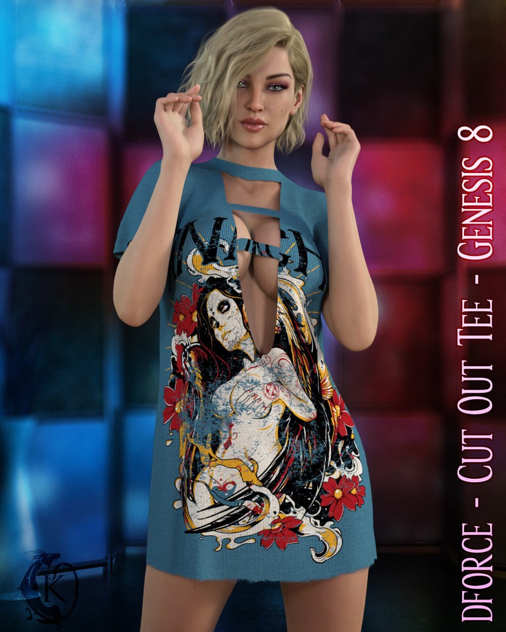 dforce - Cut Out Tee - Genesis 8
