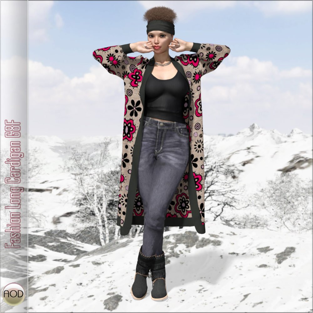 Fashion Long Cardigan G8F