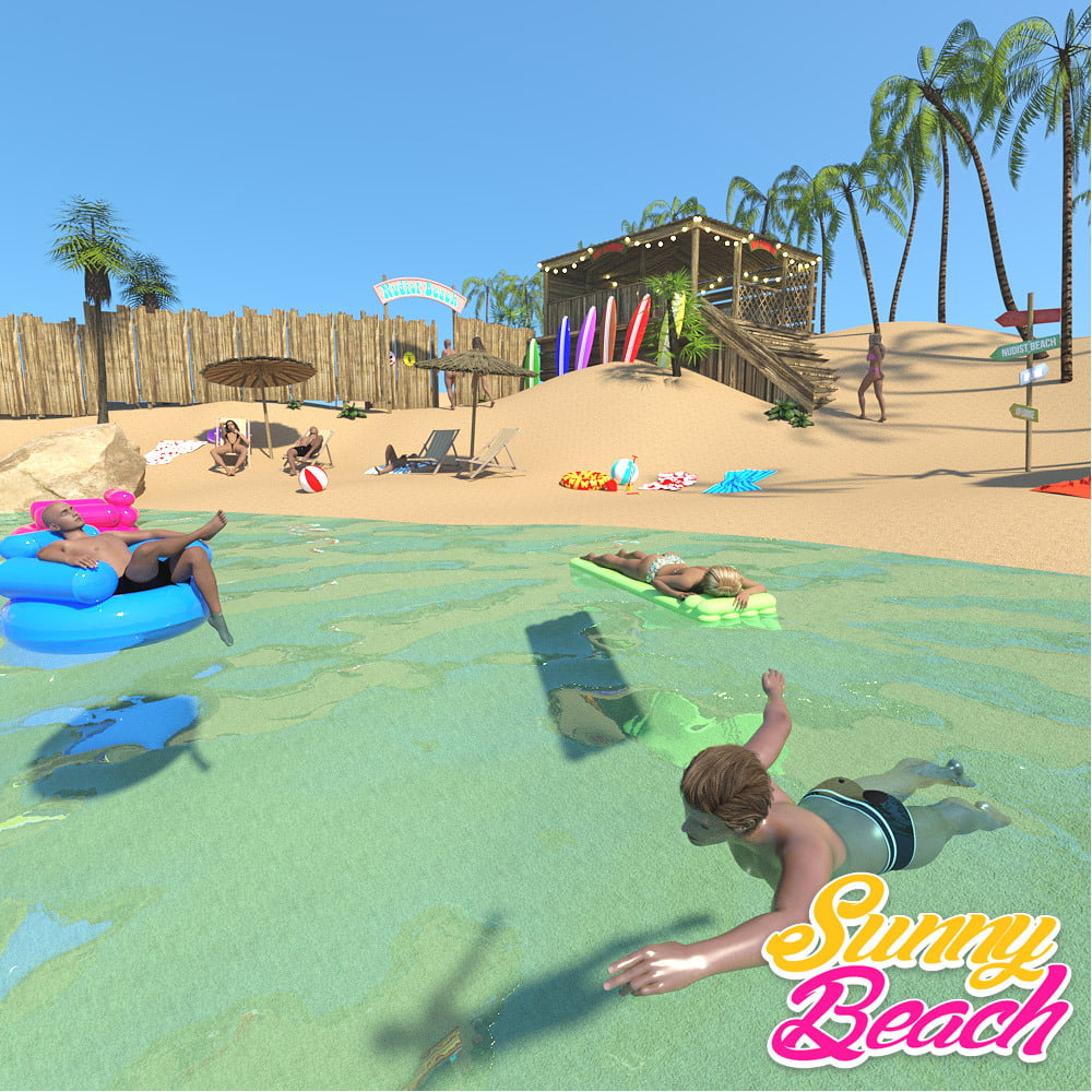 Sunny Beach for DS Iray