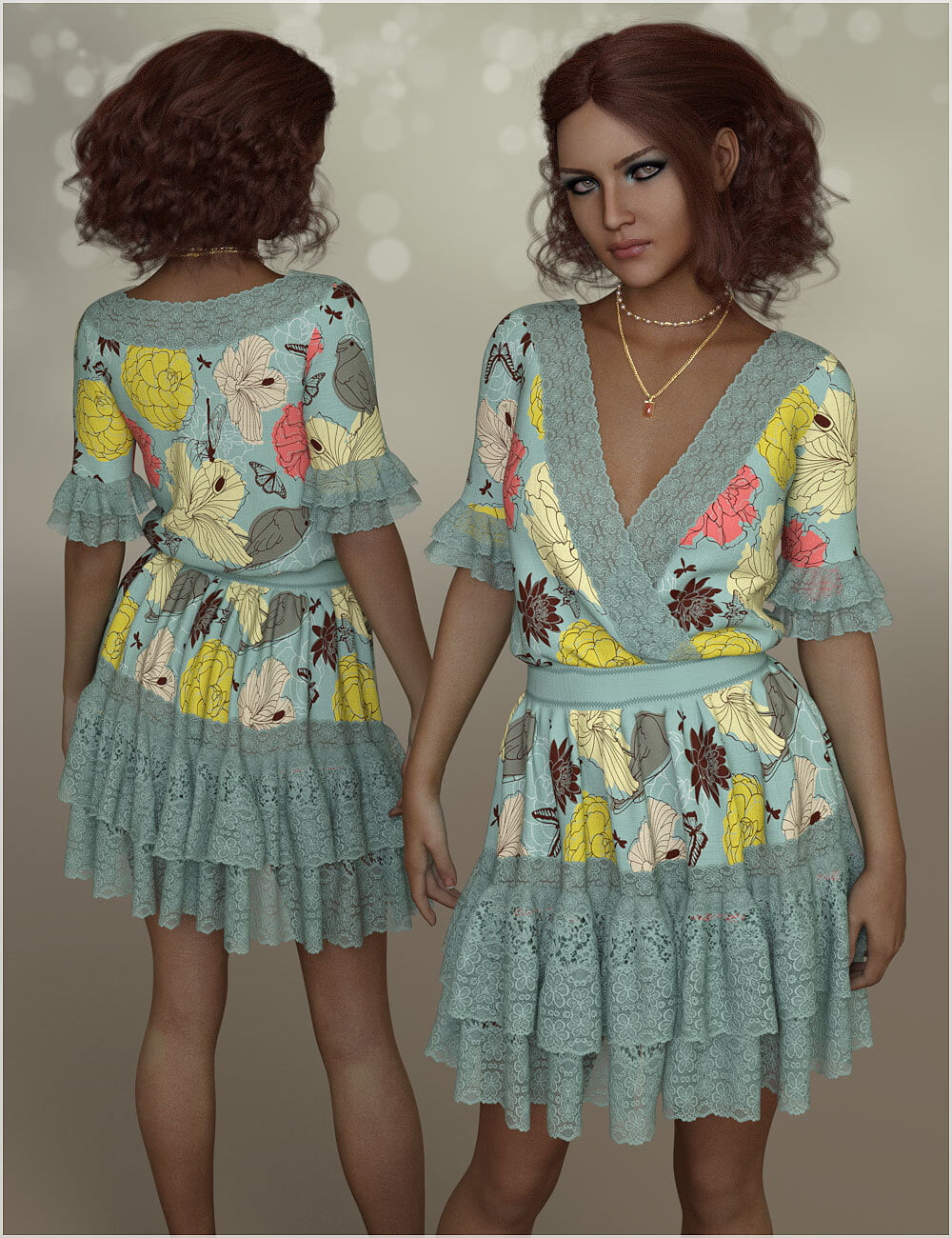 Romance For dForce Maia Outfit