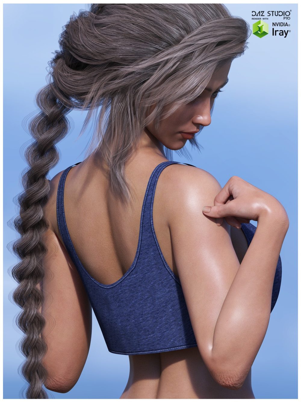 dForce Summer Shirt for Genesis Female 8 and 8.1