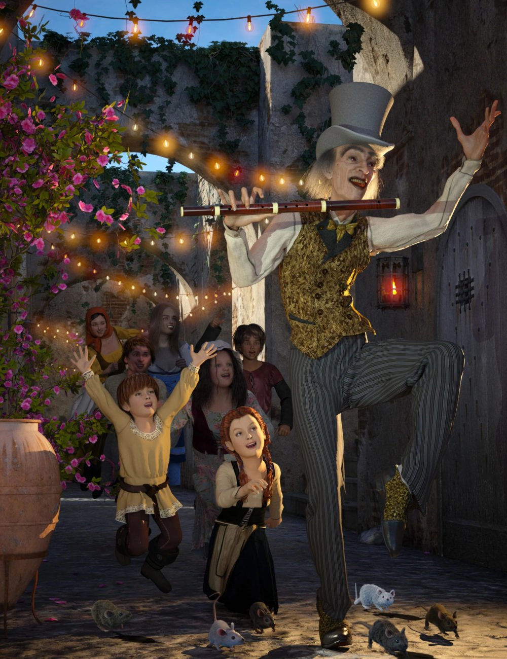 Victorian Gentleman's Evening Dress for Genesis 8 and 8.1 Males