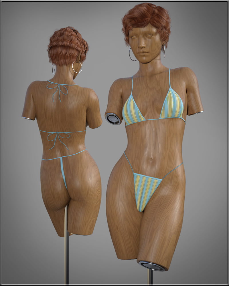 Sexy Skinz - Micro Bikini & Earrings