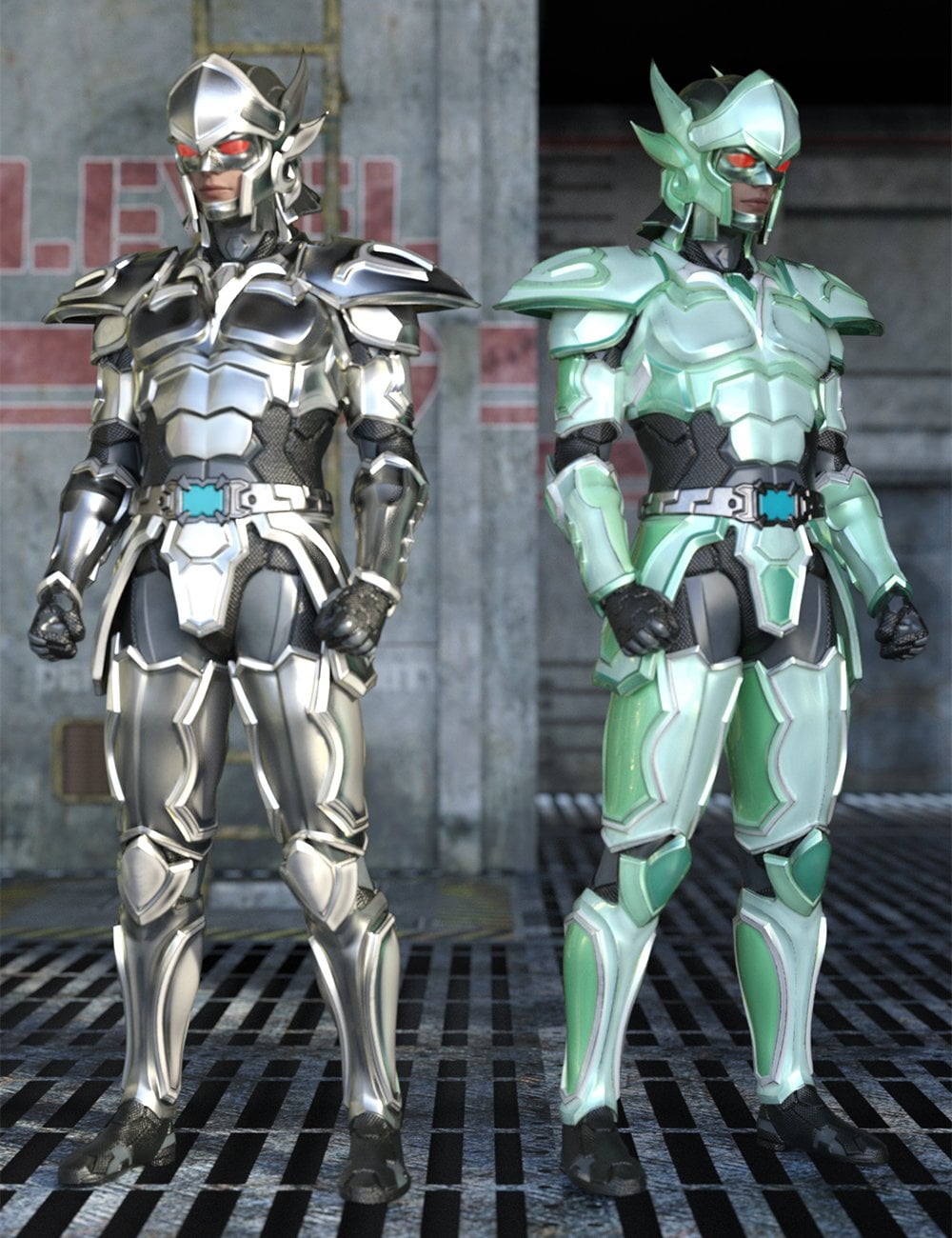 12 Constellation Warriors Series – Virgo for Genesis 8.1 Males