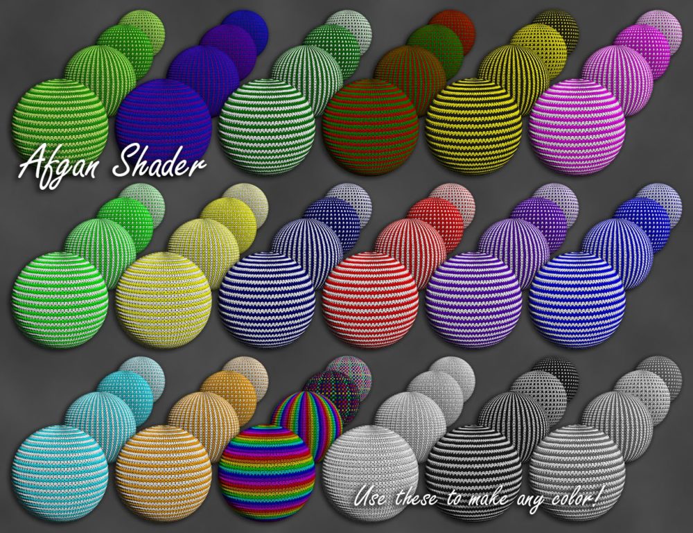 Fun With Yarn - Nifty Knitting Shaders