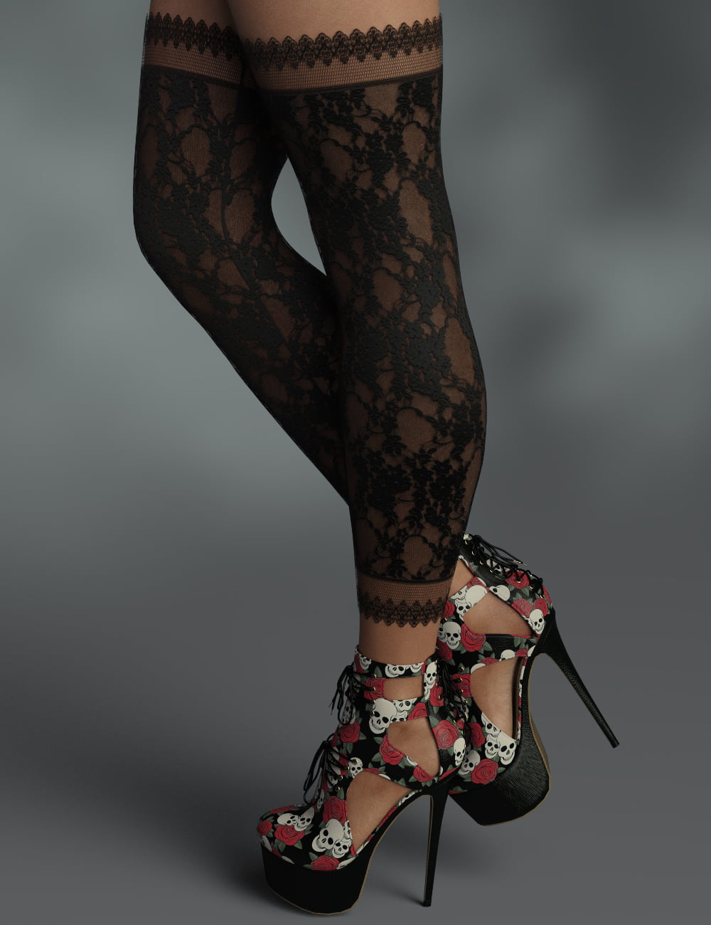 InStyle - Lucy Heels & Pantyhose G8F