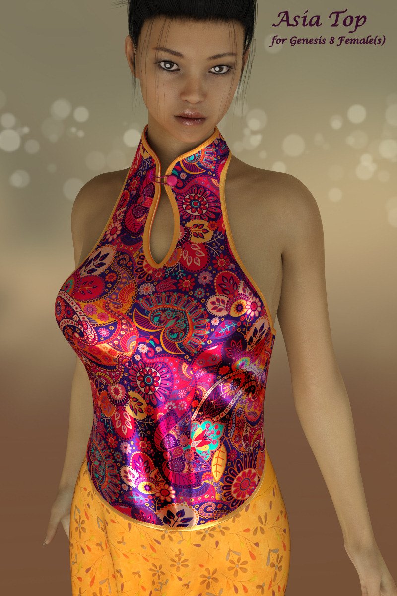 Asia Top for Genesis 8 Females