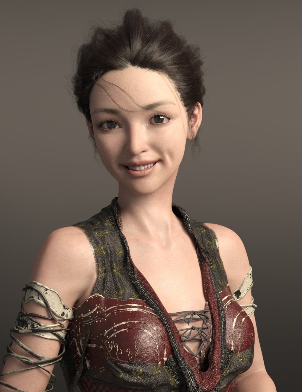 Beulah Hair for Genesis 8 and 8.1 Females