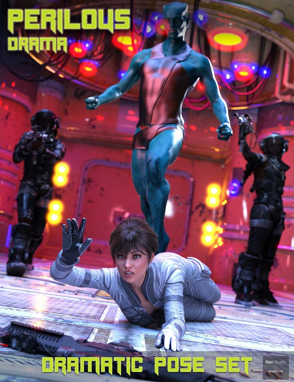 Perilous Drama Poses for Genesis 8 Female