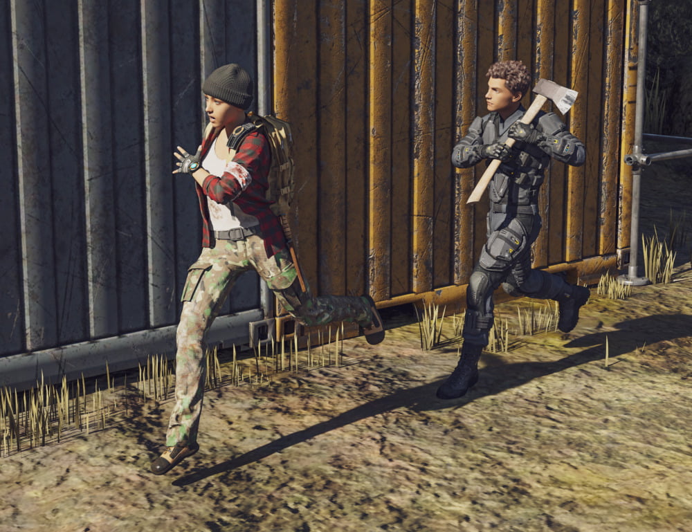 A Hard Life Poses for Genesis 8 and 8.1