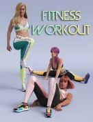 S3D Fitness Workout Poses