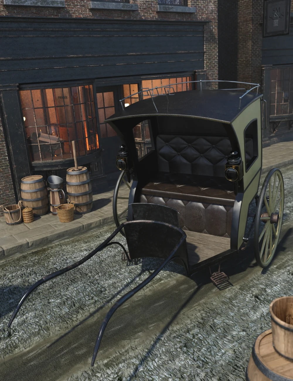 Vintage Carriages 3 - Hansom Cab