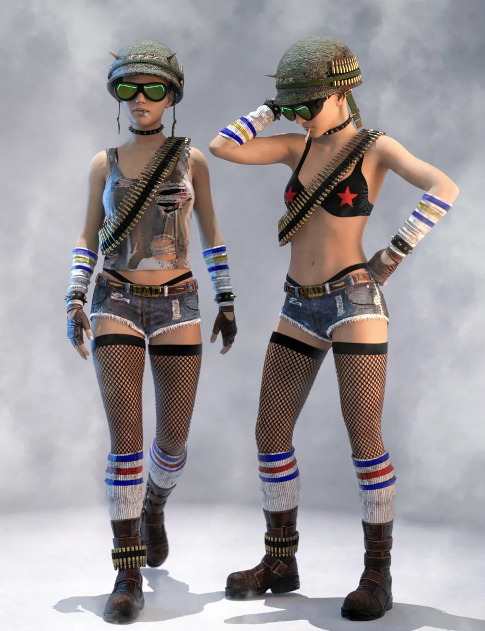 Anarkia Outfit for Genesis 8 and 8.1 Females