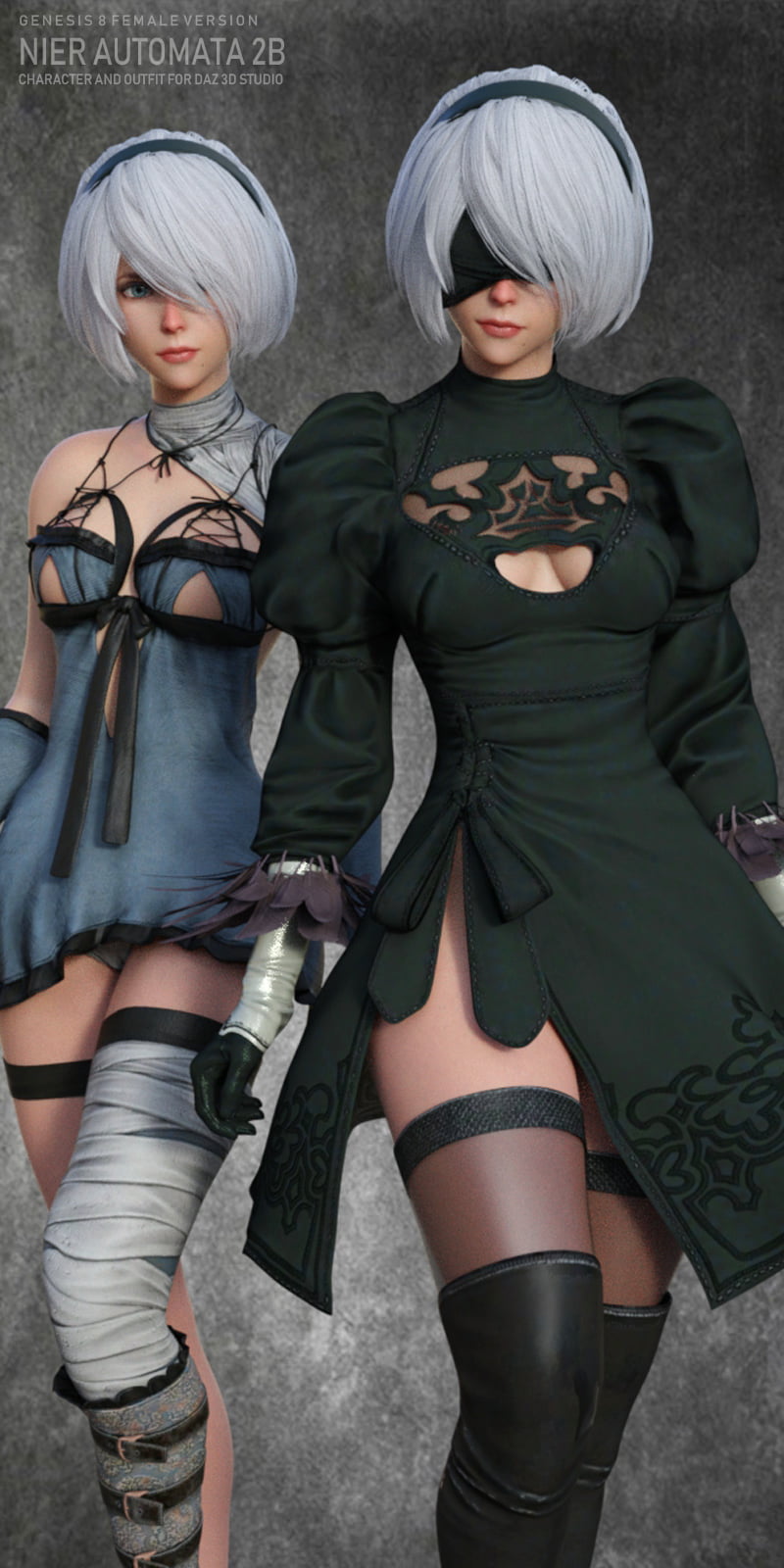 NR Nier Automata 2B for G8F