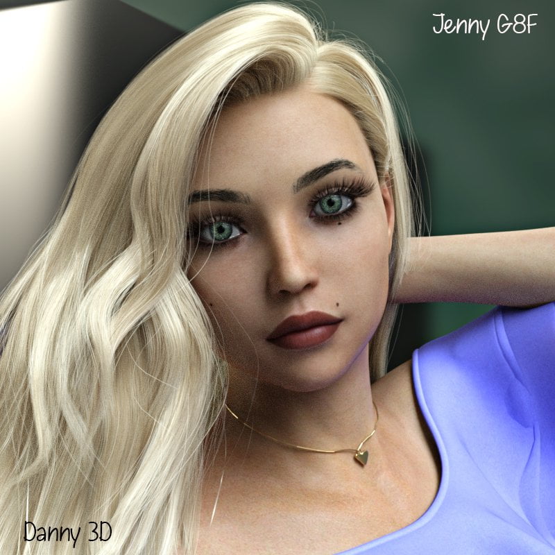 Jenny For Genesis 8 Female ⋆ Freebies Daz 3d