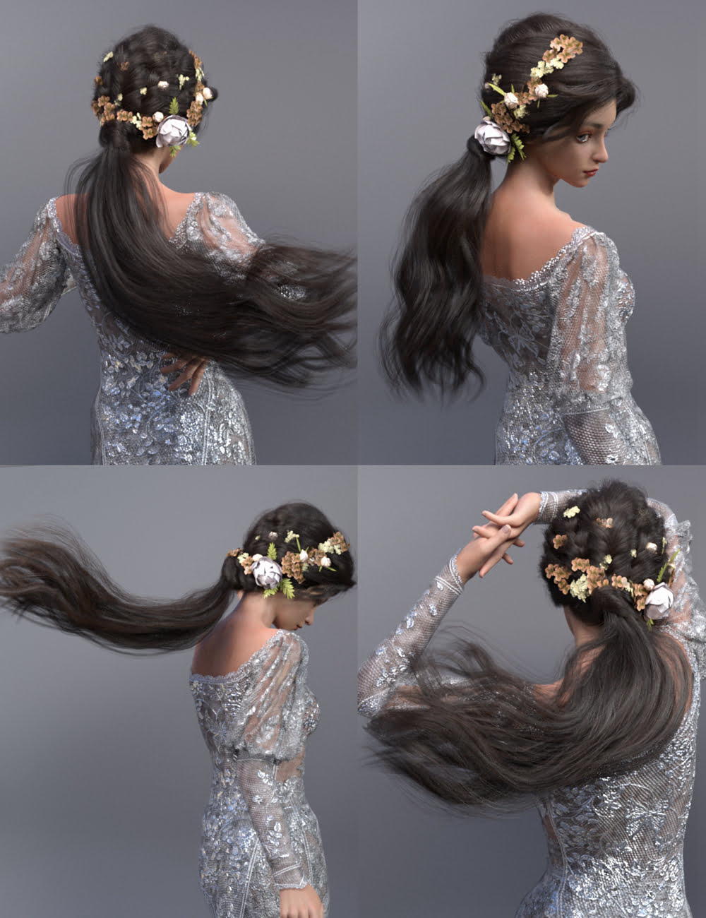 Kent Hair for Genesis 8.1 Female