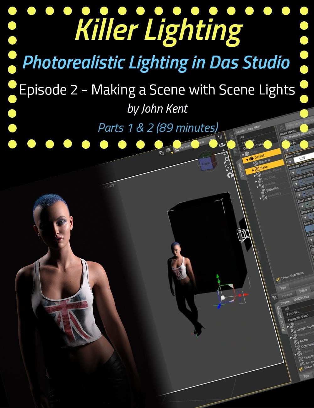 Killer Lighting – Lighting for Photorealistic Renders – Part 2 Making a Scene with Scene Lights