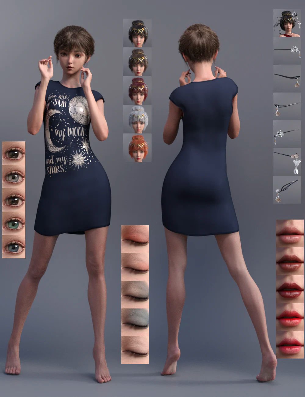 Luoqu for Genesis 8.1 Female