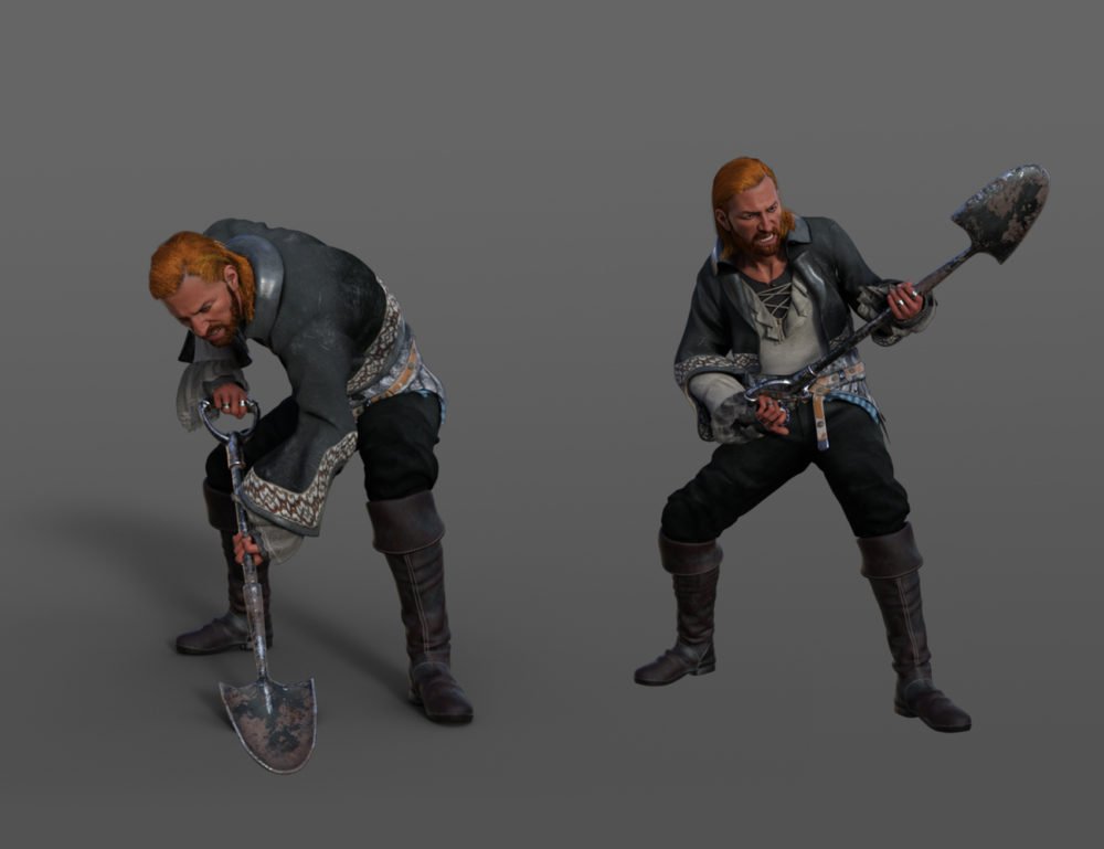 Pirate Animations for Wolfgang 8.1 and Genesis 8.1 Male