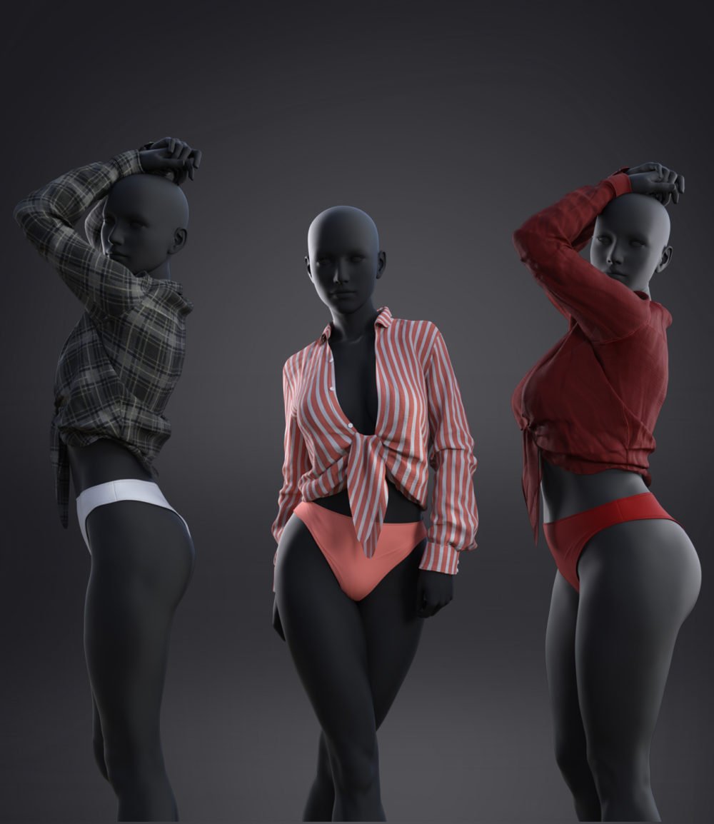 Hot Day dForce outfit for Genesis 8 Female Genesis 8.1 Females