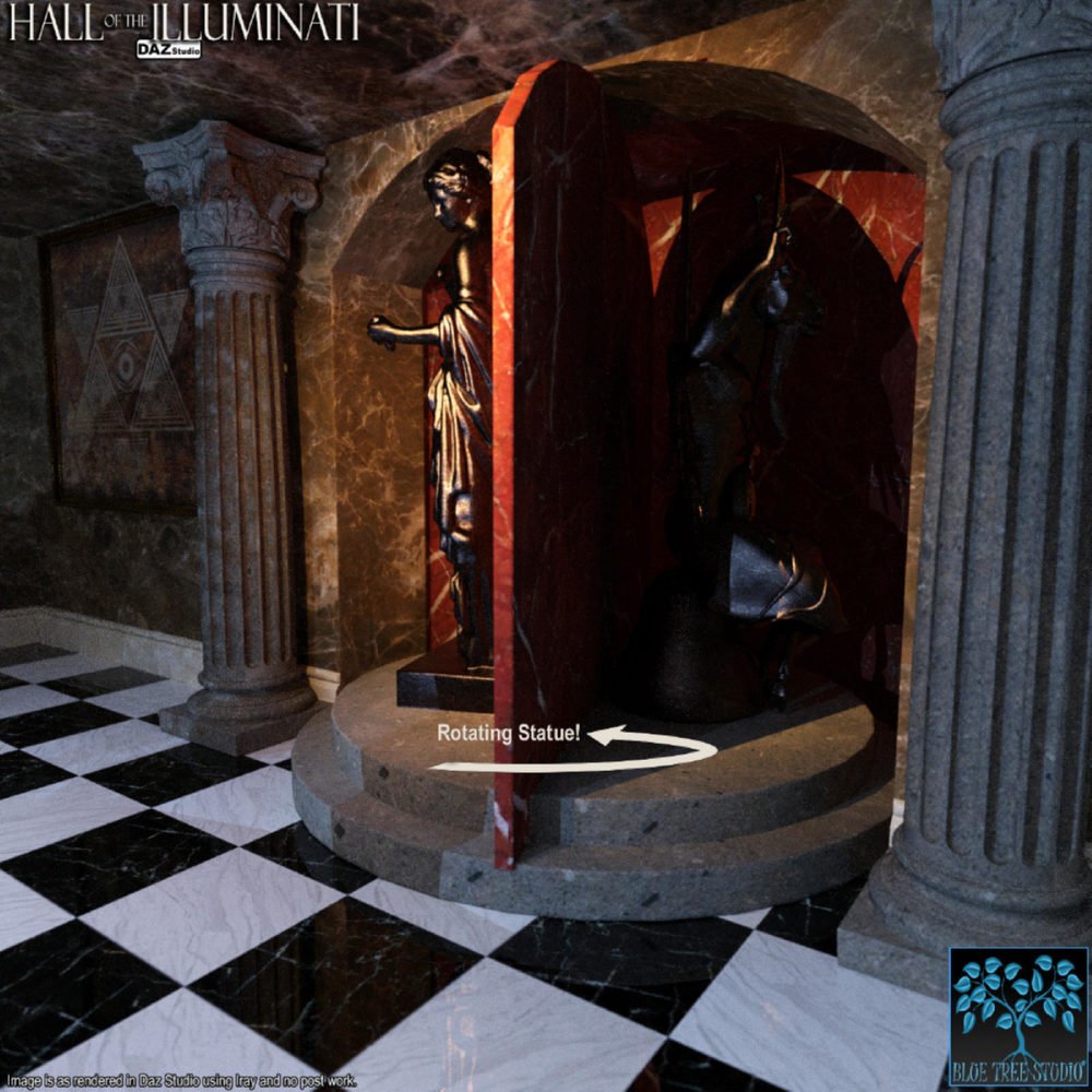 Hall of the Illuminati for Daz