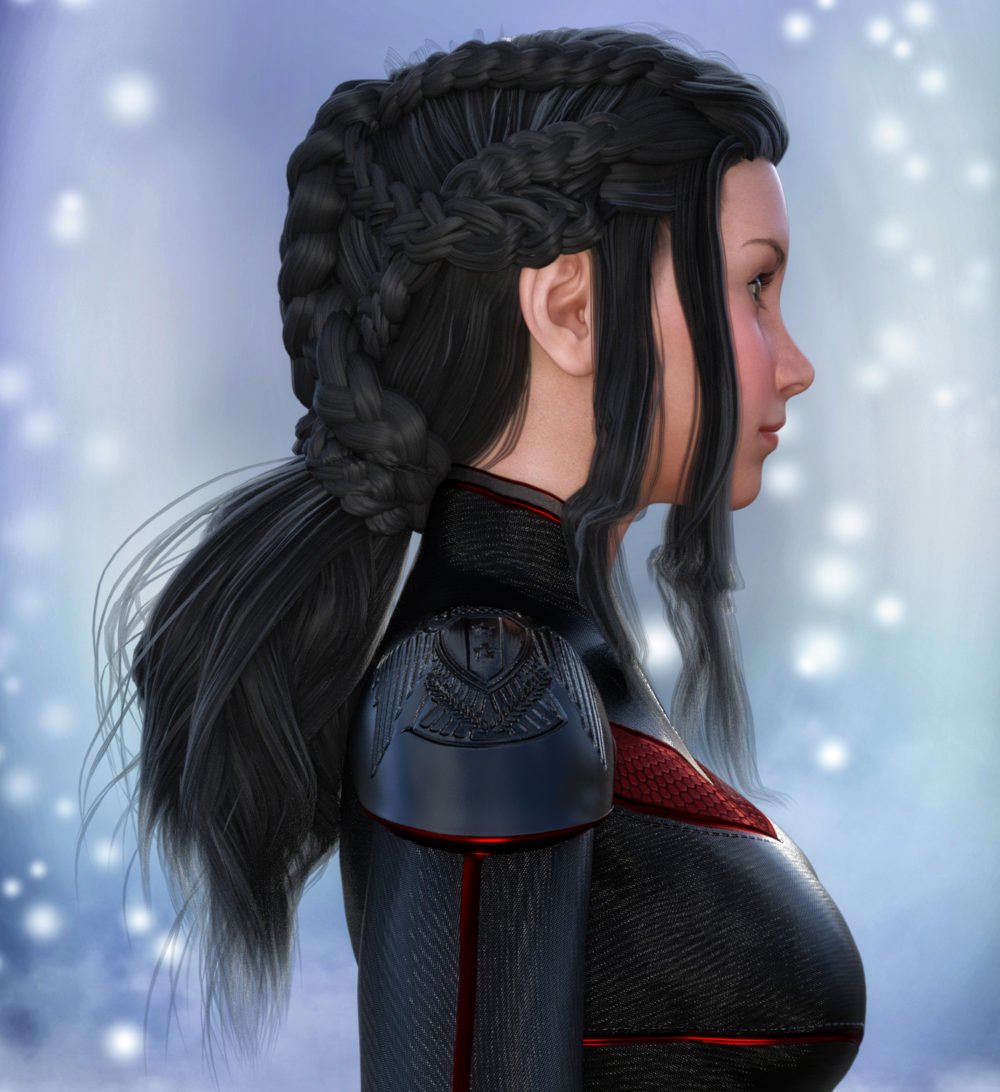 Fantasy Anime Haircut 10 Queen Hair for G8F