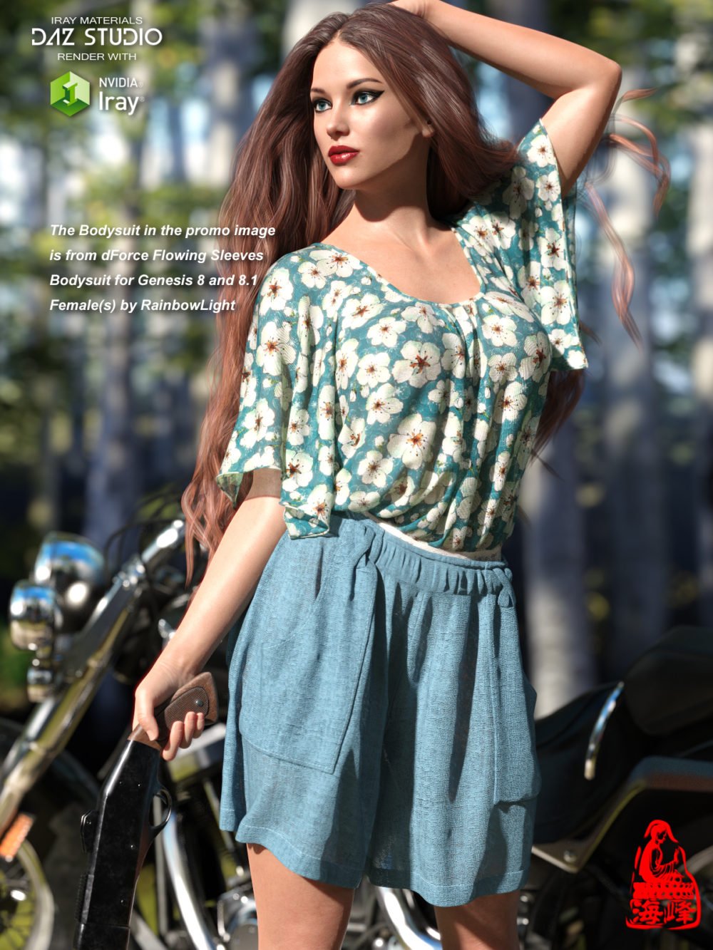 DForce Sandy Tank & Shorts Genesis 8 Female(S)