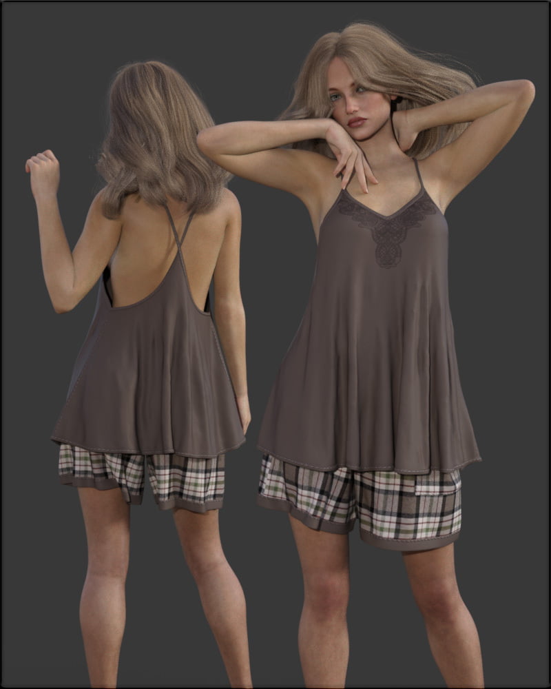 Faxhion - dForce Sandy Tank & Shorts