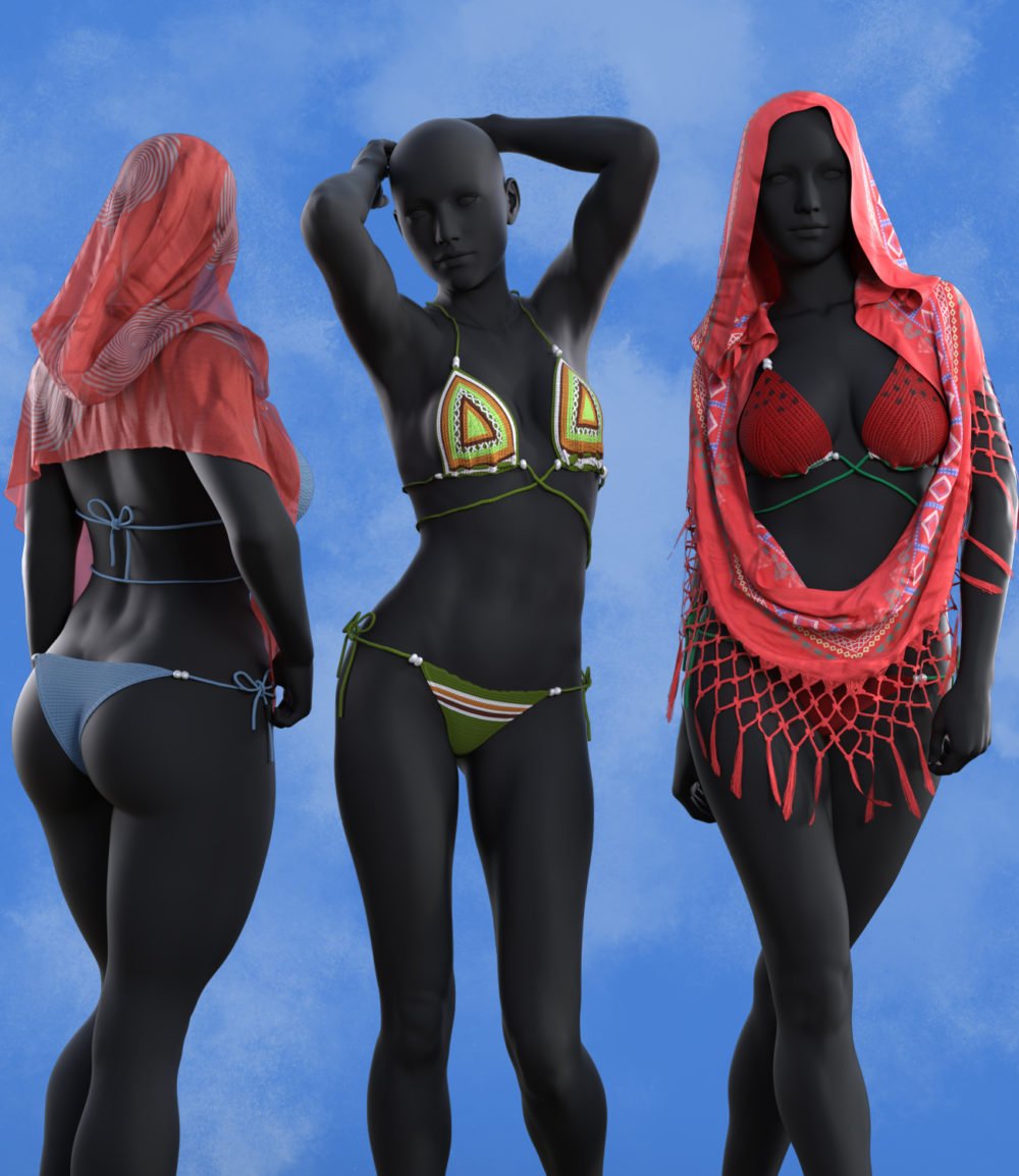 dforce SunLight outfit for Genesis 8 & 8.1 Females