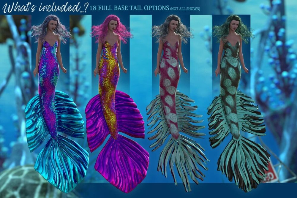 Sailors Ruin Metallic Tails And Geoshells For Coral 8.1