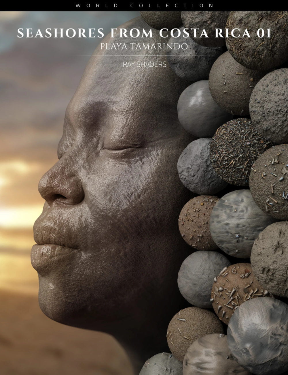 Seashores from Costa Rica 01: Iray Shaders and Merchant Resource