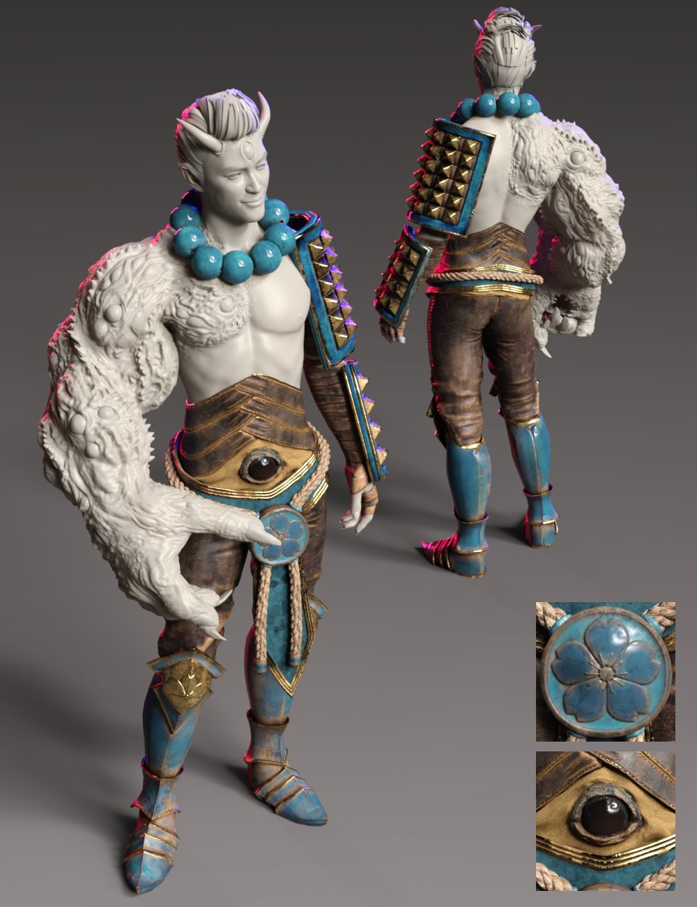 Arm of the Demon King Outfit Textures