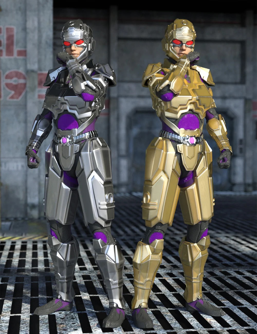 12 Constellation Warriors Series – Libra for Genesis 8 and 8.1 Female