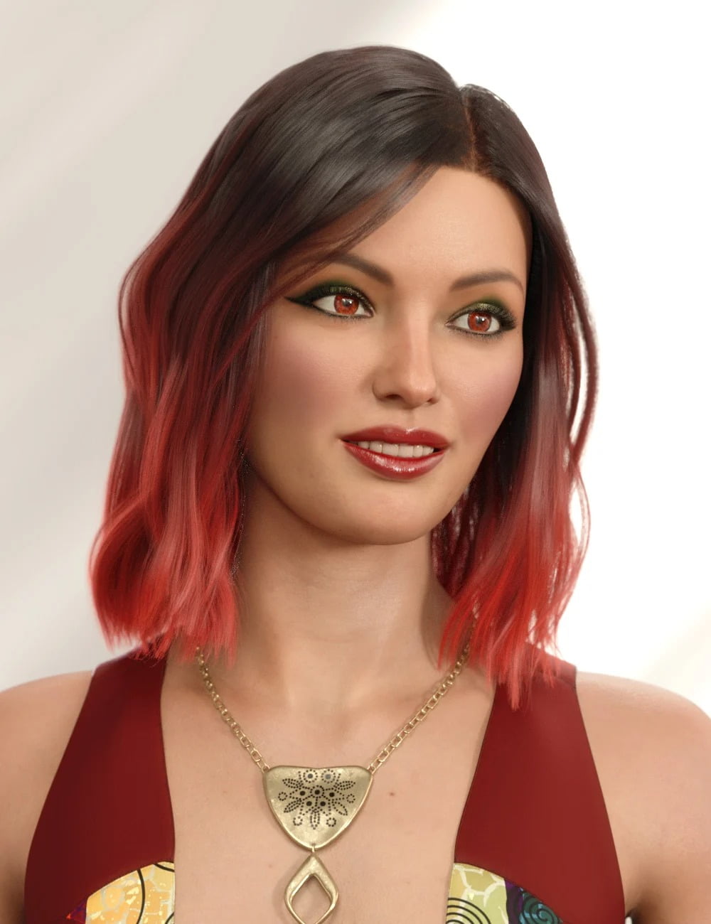 dForce Suzina Hair for Genesis 8 and 8.1 Females