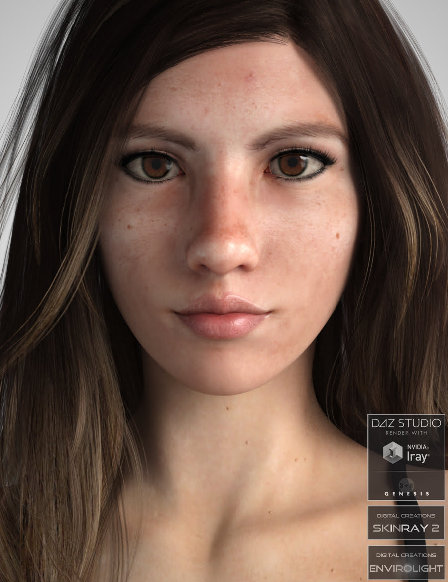 Anatomically Correct: Stephanie for Genesis 3 and Genesis 8 Female