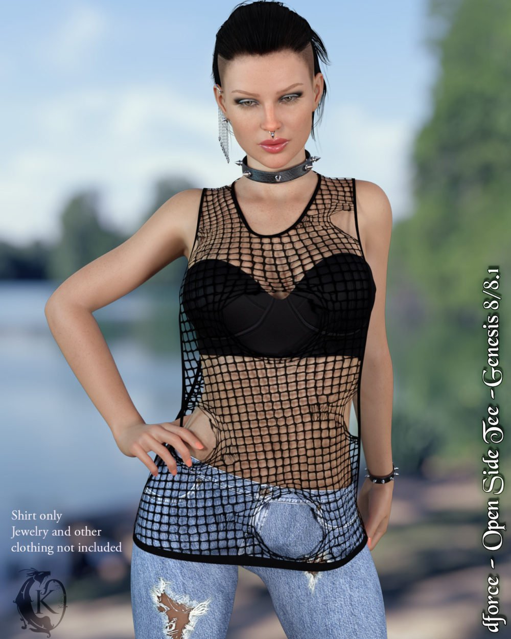 dforce - Open Side Tee - Genesis 8