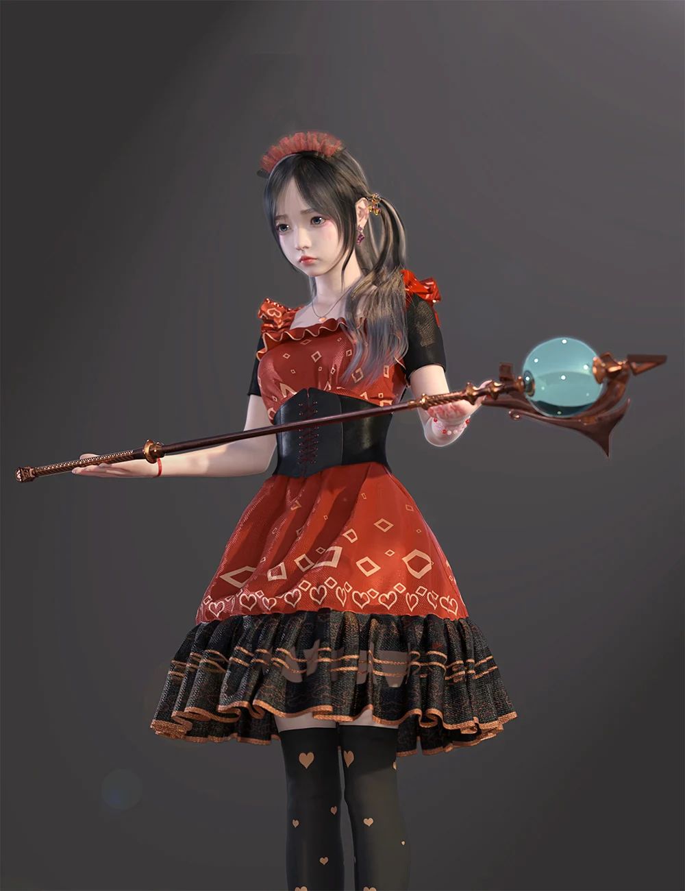 Shiina Character and Expressions for Genesis 8.1 Female