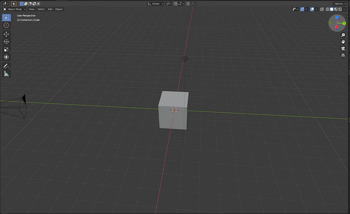 blender rotate view