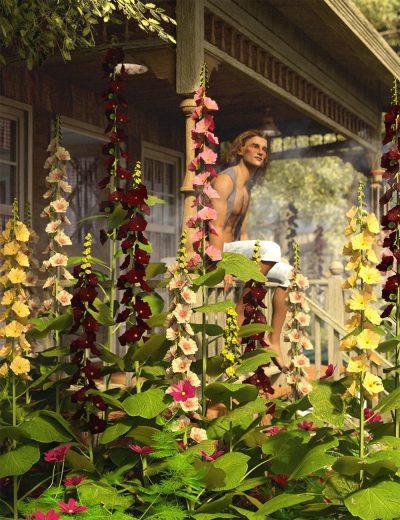 cottagegardenflowershollyhocks00maindaz3d-2