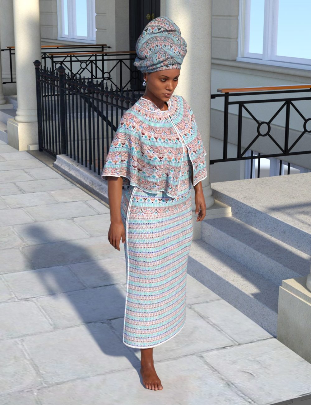 dForce Sunshine Outfit for Genesis 8 Female(s)