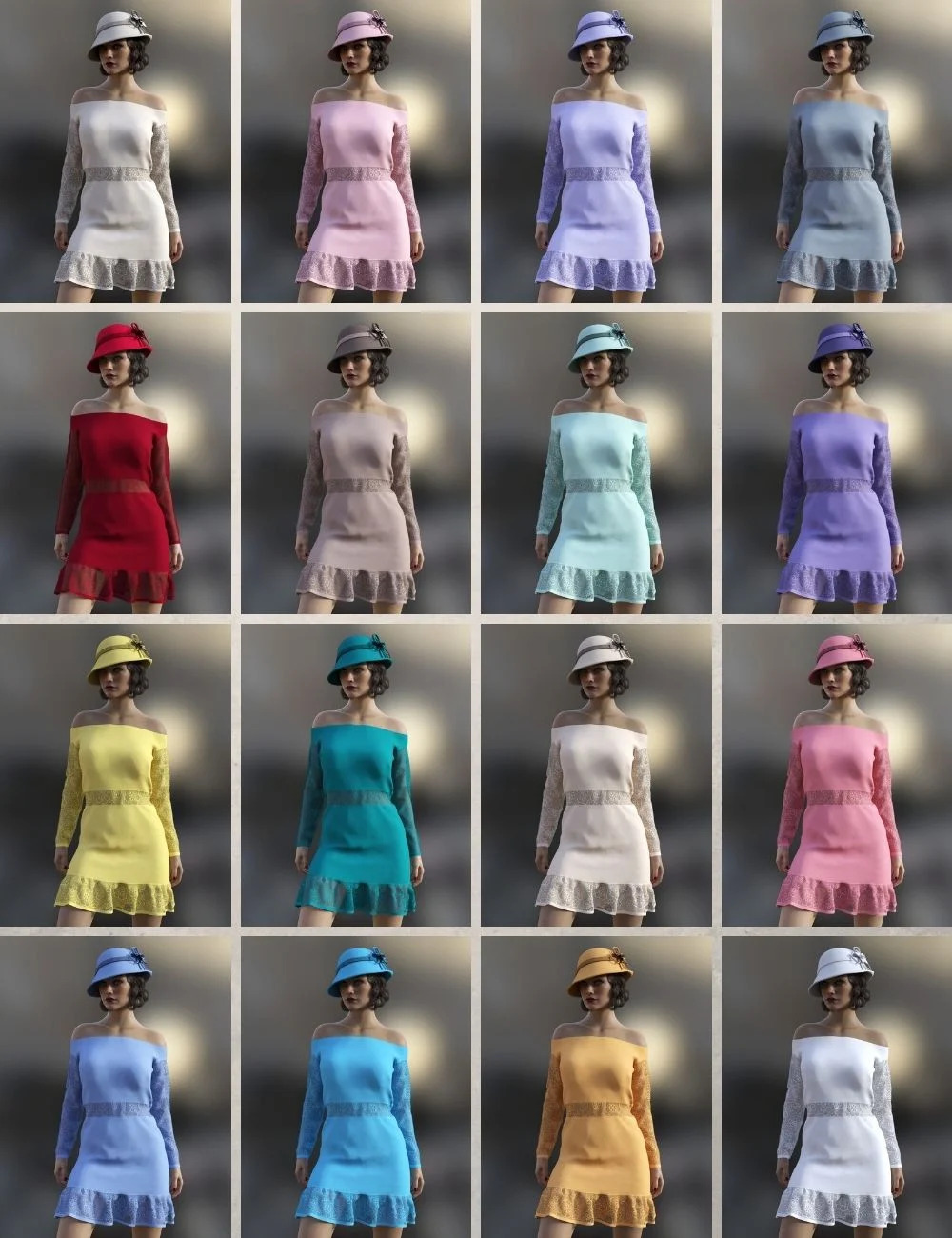 dForce Abby Outfit for Genesis 8 Females