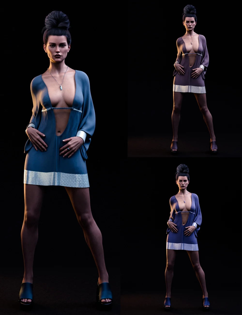 dForce CB Eliza Clothing Set Texture Expansion
