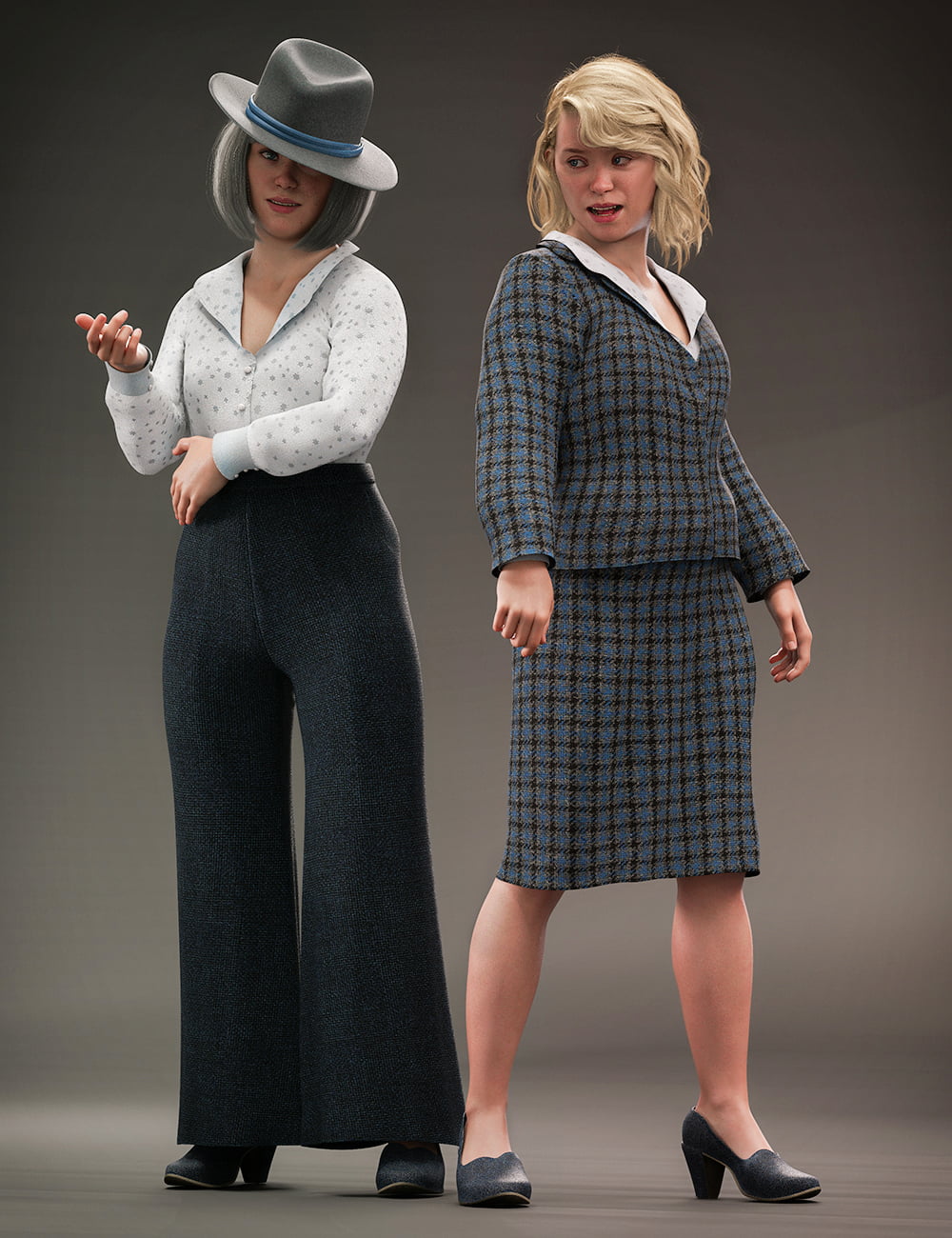 dForce Shoofly Sleuth Outfit for Genesis 8.1 Females