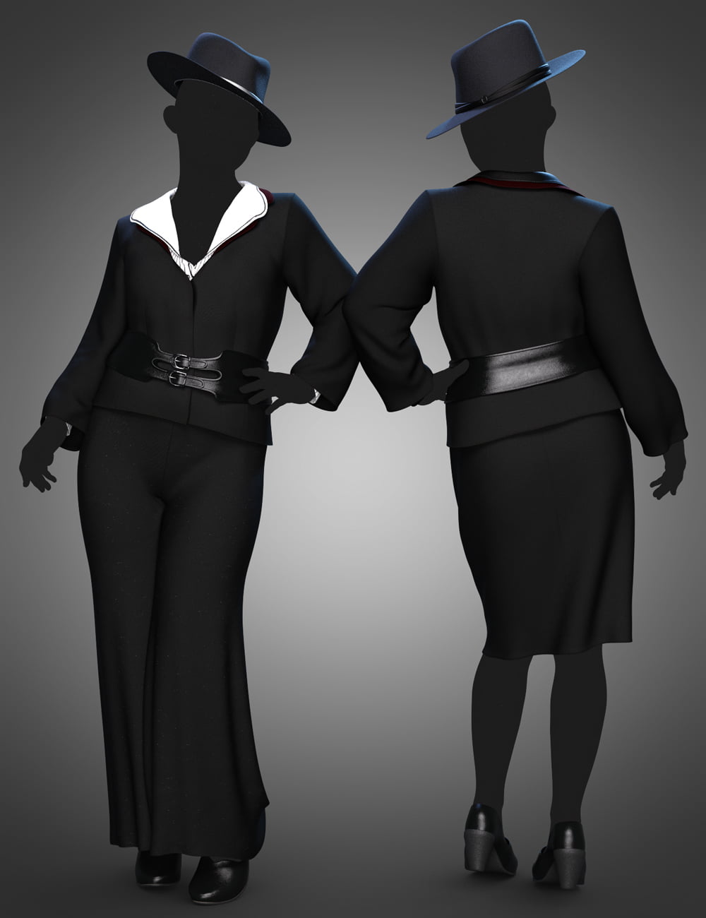 dForce Shoofly Sleuth Outfit Texture Add-On