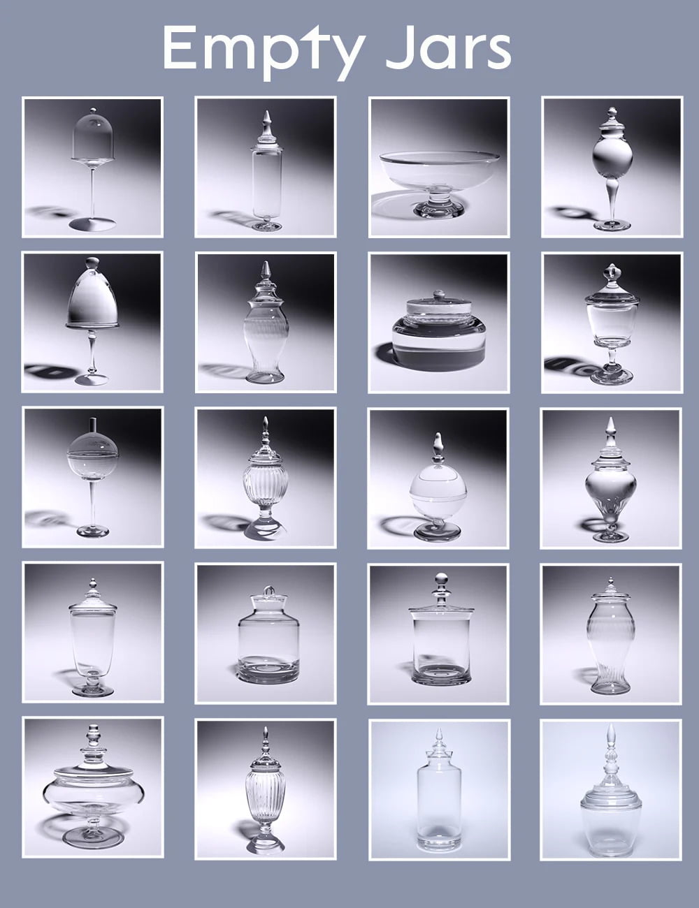 Glass Jars Collection