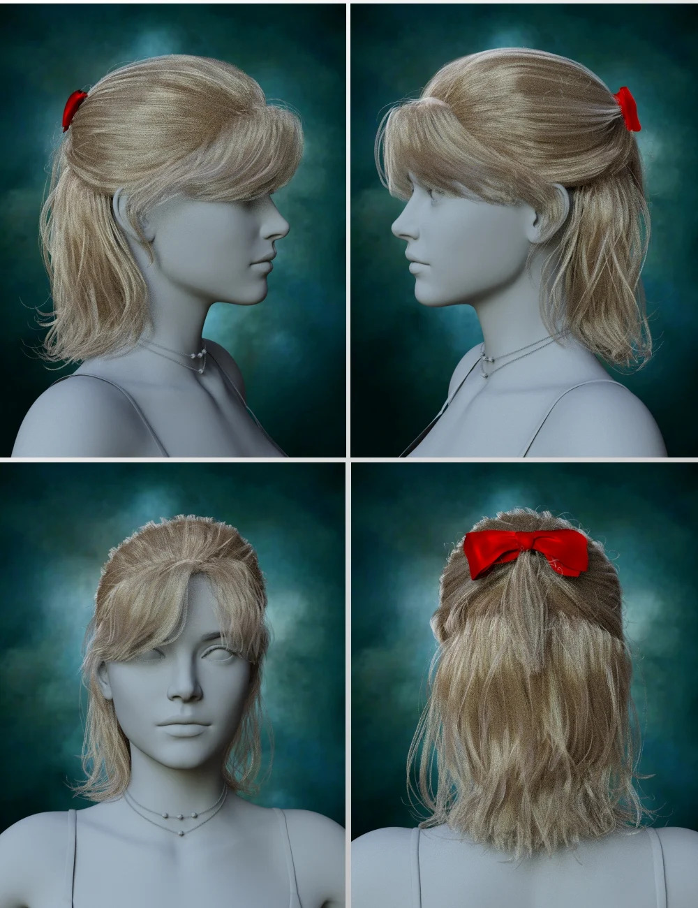 Isabel Casual Hair for Genesis 8 Females