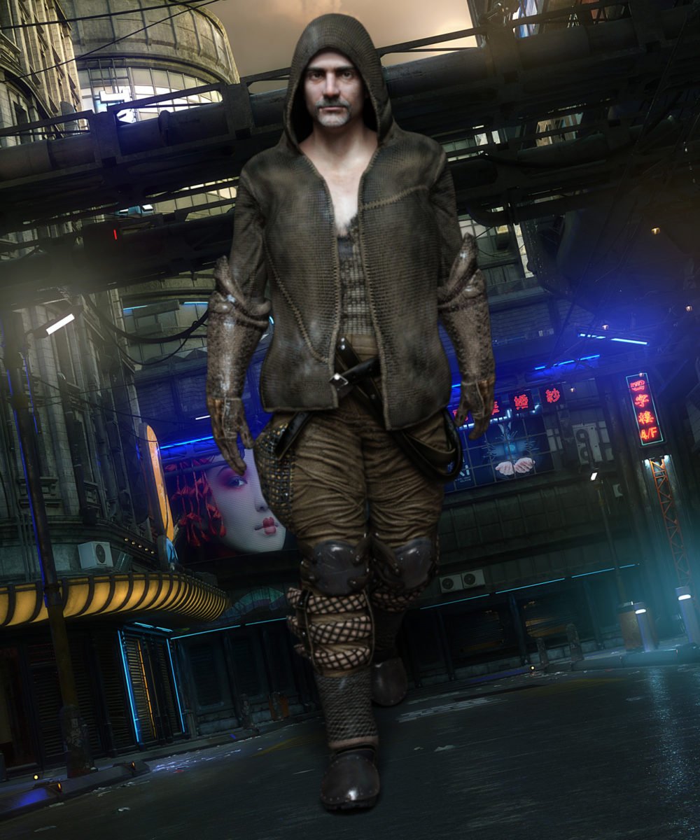 Outlanders: The Runner - For DS & Genesis8 Male