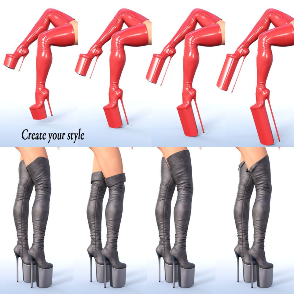 Great Charm Boots for g3f g8f